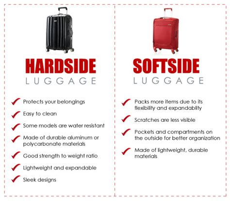 hard body vs soft luggage.